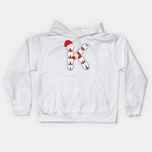 Letter K (Happimola Christmas Alphabet) Kids Hoodie